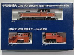 Apr-17★TOMIX 2206 国鉄DE15形除雪兼用ディーゼル機関車 電車 鉄道模型 Nゲージ トミックス 