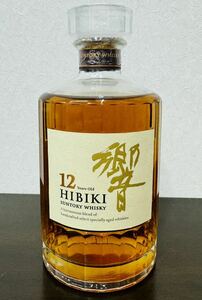 未開栓　12年サントリー SUNTORY 響 12年HIBIKI ウイスキー 箱なし ジャパニーズ WHISKY 700ml