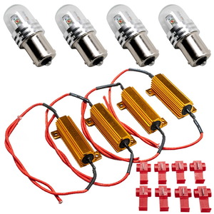 鬼爆閃光 ランドクルーザー 70（復刻版） GRJ76K/GRJ79K H26.8～H27.7 LEDウインカー球 B+抵抗器 4個セット