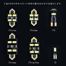 NHP10 アクアG's 前期 [H25.11-H26.11] LED ルームランプ 金メッキ SMD 3点セット_画像3