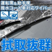 20系 ヴェルファイア 撥水ワイパー フロント 左右 リア 3本セット 1台分 前後セット_画像2