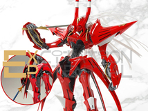 (EXP_003)1/100 ファイブスター物語 ファントム・スカーレット 慧茄騎 Ver.DX(未組立ガレージキット)_画像1