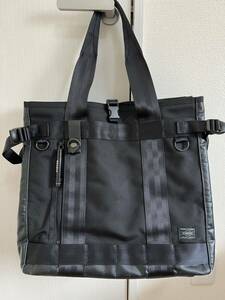 PORTER ポーター　ヒート HEAT トートバッグ ポータートート　吉田カバン ブラック　肩掛けTOTE BAG トート　マグライト 送料込み ビジネス