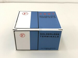 【同梱可】【80】未開封品 冨士端子工業 CB150-8 低圧開閉器用裸圧着端子 銅線用裸圧着端子 圧着端子 30個入り ※外箱ダメージ有