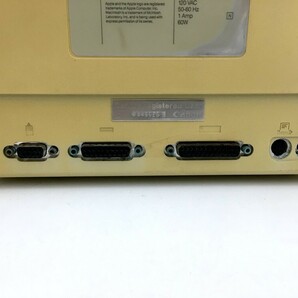 【同梱不可】【140】ジャンク品 Apple Macintosh Plus 1Mb マッキントッシュプラス M0001A ディスク キーボード マウス 収納バッグ付の画像4