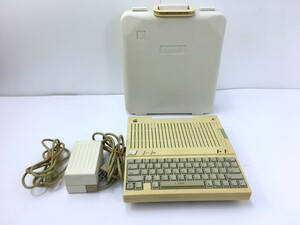 【同梱不可】【100】ジャンク品 Apple The Apple IIc A2S4000J 本体 電源アダプタ ケース付 ※通電のみ確認