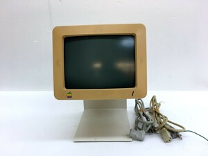 【同梱不可】【100】ジャンク品 Apple G090H モニター Monitor 1985年製 ※通電のみ確認