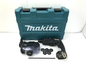 ●【同梱不可】【140】中古品 makita マキタ HR182D 充電式ハンマドリル 黒 集塵機 DX05 バッテリなし ※汚れ有