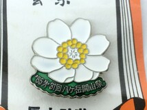 【同梱可】【ネコポス発送】1985年 第31回 八ヶ岳開山祭 登山バッジ ピンバッジ 登山記念_画像3