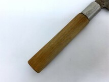 【同梱可】【60】中古品 柳刃包丁 和包丁 全長約43cm 刃渡り約28cm 本体のみ　※汚れ・サビ・刃こぼれ等あり_画像9