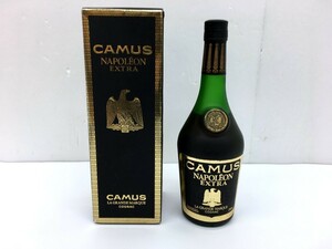 ●【同梱不可】【80】未開栓 カミュ ナポレオン エクストラ CAMUS NAPOLEON EXTRA 外箱付