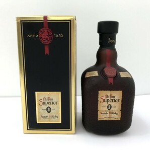 ●【同梱不可】【80】未開栓 Old Parr SUPERIOR オールドパー スペリオール スコッチ 43％ 750ml 箱付き ※外箱ツブレありの画像1