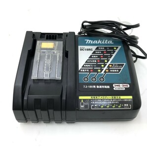 【同梱可】【60】中古品 makita マキタ DC18RC 充電器 ※スレ・汚れ有の画像1