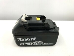 ●【同梱可】【60】中古品 makita マキタ BL1830B 充電34回 本体のみ