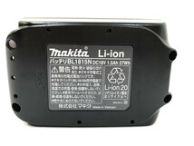 【同梱可】【60】未使用品 makita マキタ BL1815N 18V 1.5Ah バッテリ 本体・カバーのみ ※セットバラシ品_画像2
