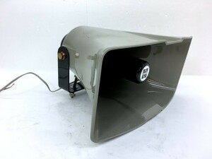 【同梱不可】【140】中古品 National CY-612SD トランペットスピーカー 50W 16Ω 400mm×200mm 拡声器 動作OK