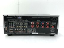 【同梱不可】【140】ジャンク品 ONKYO オンキョー TX-SA608 AVアンプ 2009年製 本体・電源コード・リモコン ※通電のみ確認_画像5