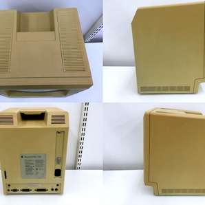 【同梱不可】【140】ジャンク品 Apple Macintosh Plus 1Mb マッキントッシュプラス M0001A ディスク キーボード マウス 収納バッグ付の画像3