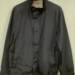 BURBERRY BRIT バーバリー ナイロンジャケット ブルゾン ジャケット ブラック メンズ 紳士服 ハイブランド 古着の画像1