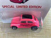 Hot Wheels ピンク 1993 RANdys Stuff 限定 SPECIAL LIMITED EDITION VW BUG BEETLE 1/64未開封 _画像2