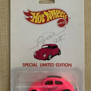 Hot Wheels ピンク 1993 RANdys Stuff 限定 SPECIAL LIMITED EDITION VW BUG BEETLE 1/64未開封 の画像1