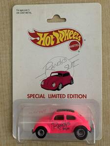 Hot Wheels ピンク 1993 RANdys Stuff 限定 SPECIAL LIMITED EDITION VW BUG BEETLE 1/64未開封 