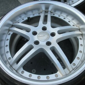 極太10J!!big対応!!WORK GNOSIS グノーシス GS-2 MSL 225/35R19 クラウンマークXレクサスIS.GSセルシオシーマセドリックグロリアVIPセダンの画像3