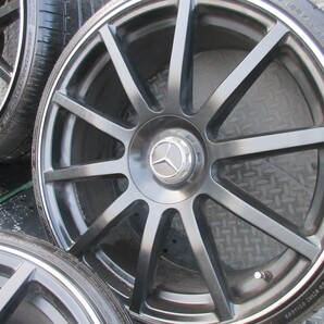 希少メルセデス ベンツ AMG ダイナミックパッケージ風 ブラック 235/30 255/30 R20 W222 S63 C63 W205 S205 C205 A205 SLC SLK S/C クラスの画像5