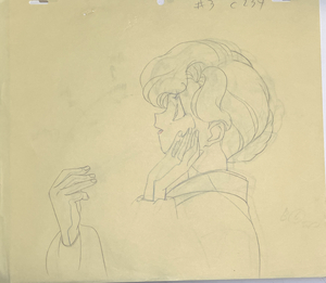 OVA「らんま1/2」　らんまのお母さん　原画　中嶋敦子