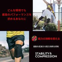 【IWAMA HOSEI】膝サポーター 膝 サポーター ひざ メンズ 男性用 スポーツ 薄手 スポーツタイプ 左右兼用 KNEE FIT-LIGHT Mサイズ 22_画像6