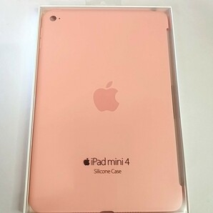 【送料無料】Apple 純正 iPad mini4 用 シリコーン ケース ピンク MLD52FE/A Pink アップル シリコン カバーの画像1