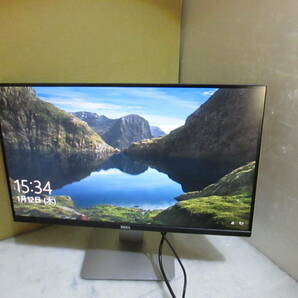 [D1-3]美品★Dell デジタルハイエンドシリーズ U2715Hc IPSパネル液晶モニター27inch /入力端子：HDMI×2 DP×1 miniDP×1/2560×1440★の画像1