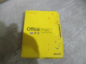 [CD3/M60426-1]*Microsoft Office:MAC2011 WPX Home & Student Family pack 3 user 3Mac*