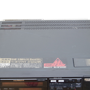 ♪♪SONY ベータデッキ SL-HF1000D ジャンク Betamax β SHB ♪♪の画像2