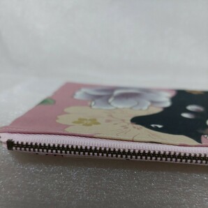 ハンドメイドporch黒猫×花フラットの画像4