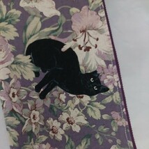 ハンドメイドporch花×黒猫フラット_画像9