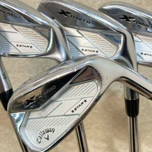 キャロウェイ　Callaway　19’ X FORGED STAR フォージド アイアン　5.6.7.8.9.P　6本セット　DynamicGold S200　スチールシャフト