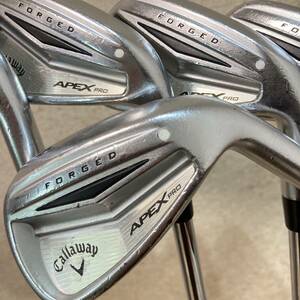 キャロウェイ　Callaway　アイアンセット　エイペックスプロ　APEX PRO FORGED 2014年 5本セット 6.7.8.9.P PROJECTX 5.5 スチールシャフト