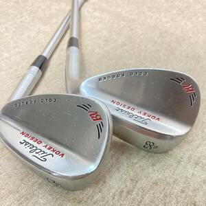 タイトリスト　Titleist　ウェッジ　2本セット　VOKEY DESIGN COLD FORGED　ボーケイデザイン 52/08 58/12　DynamicGold S200