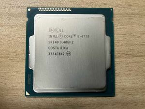Intel i7-4770 CPU ( operation verification ending )