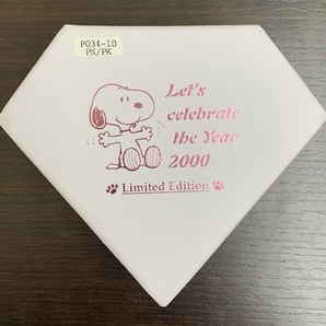 ＃16913C スヌーピー 腕時計 ピンク Let`s celebrate the Year 2000 Limited Edition 2000年限定 （P034-10） 長期保管品の画像4