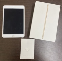 #17317 Apple☆iPad mini4 Wi-Fi 32GB☆ゴールド☆利用制限○☆SIMフリー 簡易動作確認済 現状品_画像1