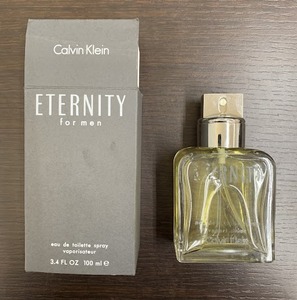 #17446 CALVIN KLEIN ETERNITY FOR MEN カルバンクライン エタニティ フォーメン 香水 オーデトワレ 100ml 長期保管品