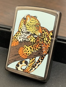 ＃17351C　ZIPPO ジッポ オイルライター Barrett-Smythe Collection バレット-スマイス コレクション 豹 チーター 着火未確認