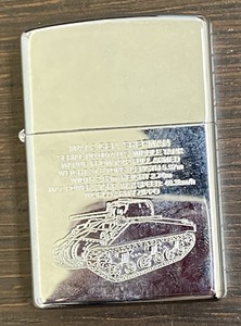 #17351D ZIPPO ジッポー ジッポ 戦車 火花OK