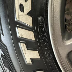 中古品 新型ジムニーjb64純正アルミホイール トーヨータイヤオープンカントリーR/T 185/85r16 の画像10