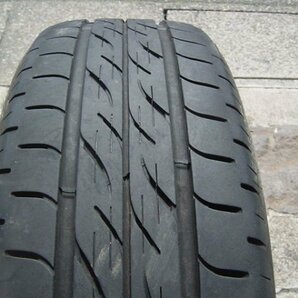 ◎H522 165/60R15 スズキ純正 アルミホイール 4H 4本 2022年製 ブリジストン ネクストリー 15×4.5J+45 100 ソリオ ハスラー★富山市★の画像9