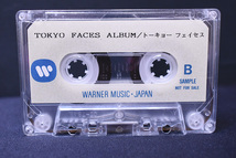 非売品/サンプル/カセットテープ/TOKYO FACES ALBUM/トーキョーフェイセス/WARNER MUSIC JAPAN/STRAIGHTAWAY/ほか/UQG2203_画像3