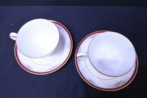 Noritake/ノリタケ/VILLA HAVEN/1545/日本製/カップ&ソーサー/ティーカップ/コーヒーカップ/2客セット/金彩/花柄/UQY800_画像5