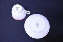 Noritake/ノリタケ/VILLA HAVEN/1545/日本製/カップ&ソーサー/ティーカップ/コーヒーカップ/2客セット/金彩/花柄/UQY800_画像6